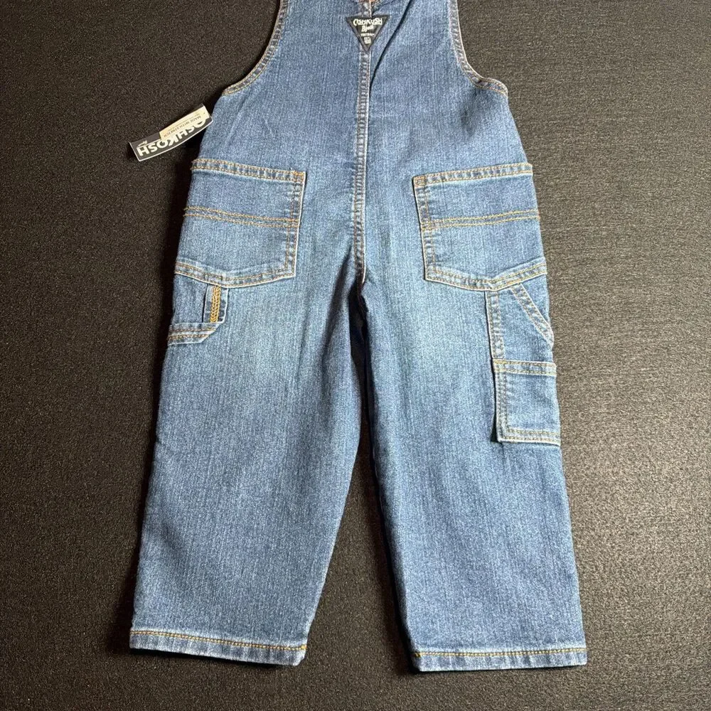 Oshkosh B'Gosh Denim Overalls Size 2T -165
